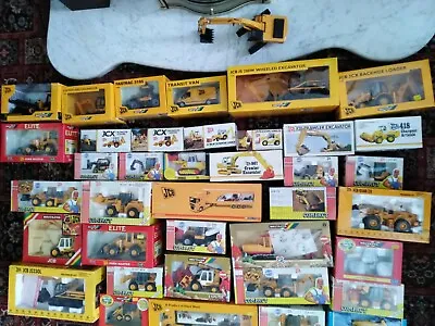 £1900 • Buy Unique Collection Jcb Die Cast Models. Various Models And Makes.