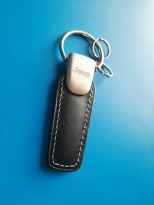 JEEP Car Logo Key Ring  High Quality Leather Key Chain • $12.99