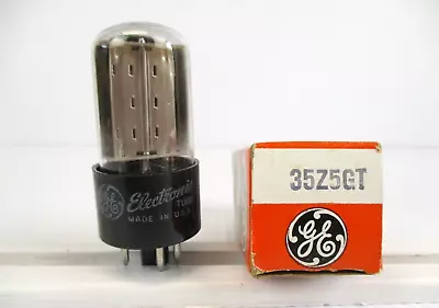 $10.50 • Buy GE 35Z5GT Rectifier Vacuum Tube AA5 TV-7 Tested NOS NIB 3 Available
