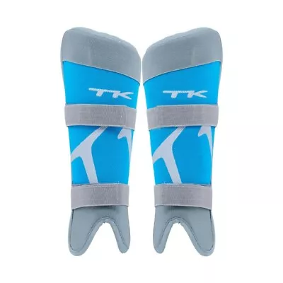 TK Hockey Shin Guards Trilium T1 316 319 Small Blue / Gray Sports Protection • $18.99