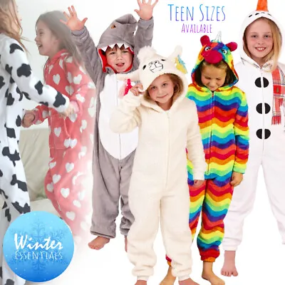 Girls 1Onesie Girls All In One Pyjamas Boys All In One Pyjamas Girls Pyjama Set • £8.99