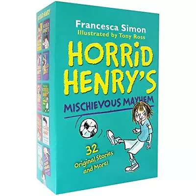 Francesca Simon Horrid Henry Mischievous Mayhem - 10 Book Box Set • £8.50
