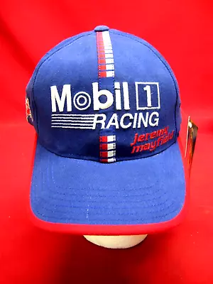 Mobil 1 Racing - Jeremy Mayfield Nascar Track Gear Cap - Original Hang Tag • $1.99