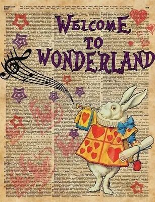 £4.45 • Buy Alice In Wonderland  - Vintage Classic Poster Print