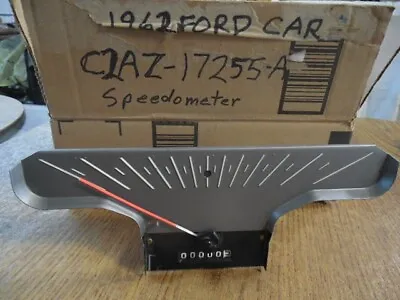 1962 Ford Full Size Car Speedometer Gauge NOS Galaxie  Convertible Starliner • $52