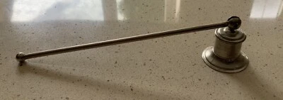 £7.99 • Buy Vintage Silver Metal Finish Candle Snuffer