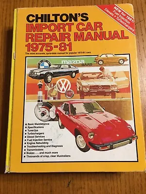 Audi BMW Porsche Toyota Volvo 1975-1981 Tune-up Shop Service Repair Manual Book • $39.99