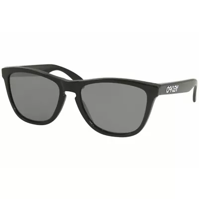 Oakley Frogskins Polished Black Sunglasses Lenses 55 Mm • $69.99