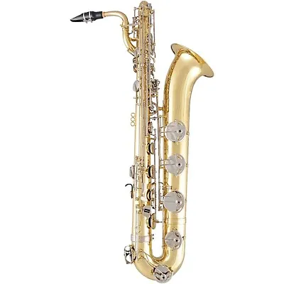 Selmer 300 Series Baritone Saxophone Lacquer Nickel Plated Keys LN • $5138.32