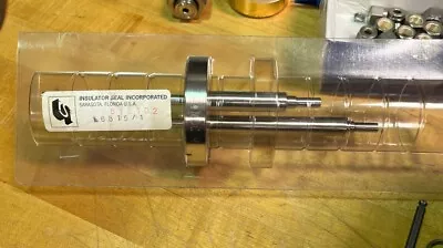 MDC High Vacuum Feedthrough  Gas / Liquid Feed Thru  1/4  Tube Fitting X2 NOS • $189.10