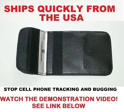 Slim Size Pouch GPSRFIDSignal BlockerPrevent / Stop Tracking And Spying • $14.95