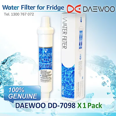 Genuine Daewoo Fridge Water Filter Dd7098 • $36.95