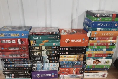 £12 • Buy Joblot  100 DVD/ Discs (Box Set DVD) Lost,oc ,Friends, Simpson & Many More