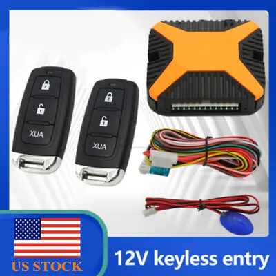 12V Car SUV Remote Control Central Kit Door Lock Locking Keyless Entry System US • $26.59