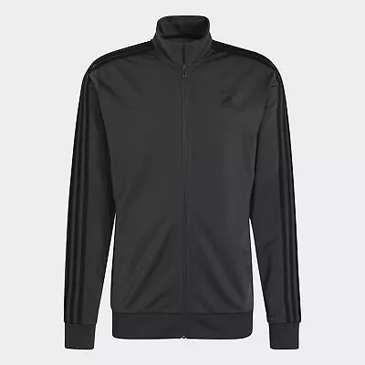 Adidas Men Essentials Warm-Up 3-Stripes Track Jacket • $55