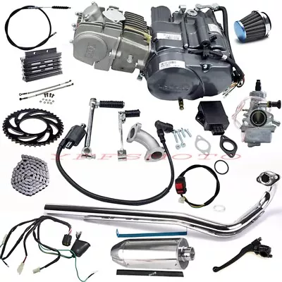 Lifan 150cc Engine Motor Full Kits For Motorcycle Pit Dirt Bike Mini Trail 140cc • $944.01