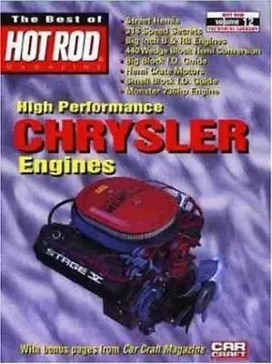 High Performance Chrysler Engines Book Hot Rod HEMI MOPAR • $30