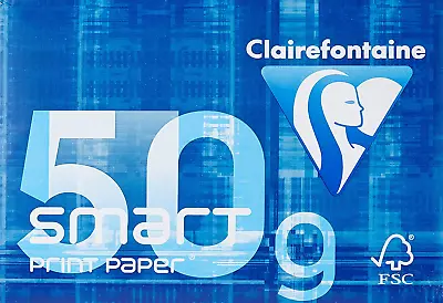 Premium Clairefontaine Smart Paper - 500 Sheets Of Lightweight A4 White Paper • £19.44