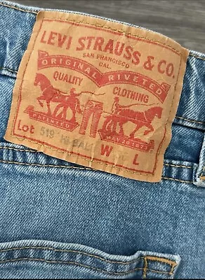 Levi's 519 Hi-ball Jeans 36 Waist Skinny Jeans • £29.99