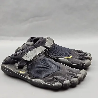 Vibram Fivefingers KSO Mens Shoes Size 8 Black Barefoot Minimalist Sneakers • $29.99