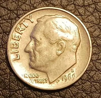 1969 D Roosevelt Dime 1969D  Error Coin  9 Is Lower  See Photos • $9.99