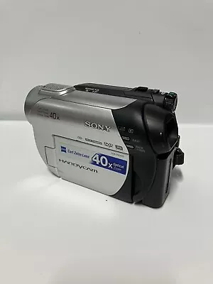 Sony DCR-DVD608E Mini DVD Handycam Video Camera Camcorder Tested Works Well • $220