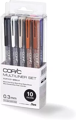 Copic Too Multi-Liner Full Color Set (0.3) New Japan • $29.99