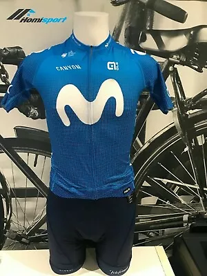 Ale Cycling Short Sleeve Jersey PR-R Movistar Team| Mans-Size L|AUTHENTIC • $95