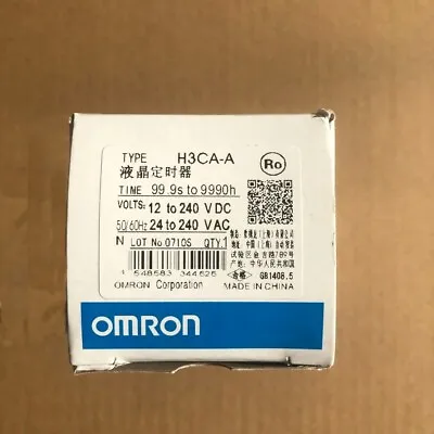 $39.89 • Buy New In Box Omron H3CA-A Timer 24-240V AC/VDC US Stock New