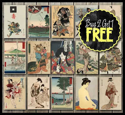 £14.95 • Buy Vintage Classic Japan Japanese Fine Art Posters - A4/A3/A2/A1