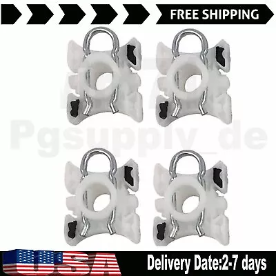 For BMW E36 Set Of 4* Front Door Window Lift Rail Sliding Clips Febi 51321938884 • $8.99