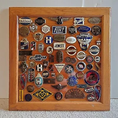 Rare Collection Of Original Prewar Radiator Badge Emblems 67 Pieces Poly Sealed • $2749.99