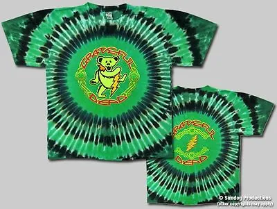 2XL Grateful Dead Dancing Bear Celtic Shirt St Pats Day Grateful Dead Tee • $31.95
