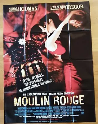 MOULIN ROUGE Nicole Kidman Original LARGE French Movie Poster  • $39