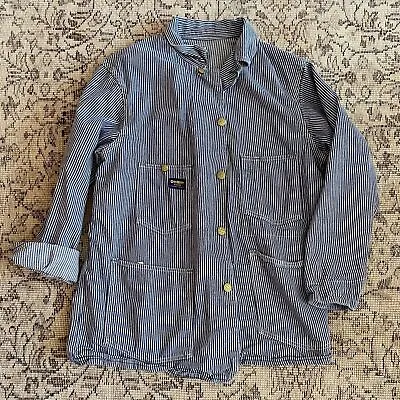 Vintage Union Made Oshkosh B’gosh Hickory Striped Chore Jacket • $200