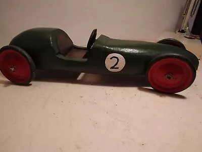 Vintage Style Wooden Racing Car • $80.82