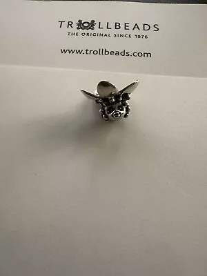 Trollbeads Troll Of Wisdom Fantasy Pendant Silver Bead LAA • $35.99