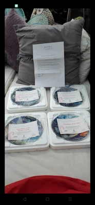 £25 • Buy Royal Worcester Dragon Guardian Plates X4