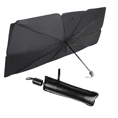 Foldable Car Windshield Sun Shade Umbrella Front Window Visor Cover UV Protector • $12.84