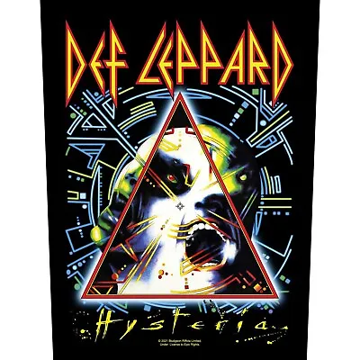 Def Leppard Hysteria Back Patch Official Rock Band Merch • $19.99