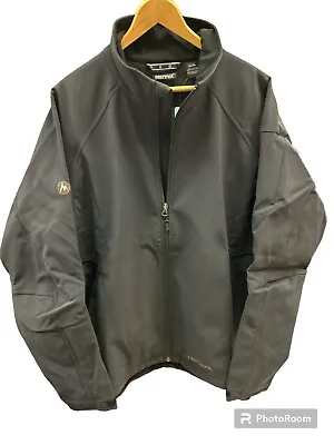 NWT MARMOT MEN’S GRAVITY JACKET BLACK WITH LOGO EMBROIDERED SOFT SHELL Large • $40