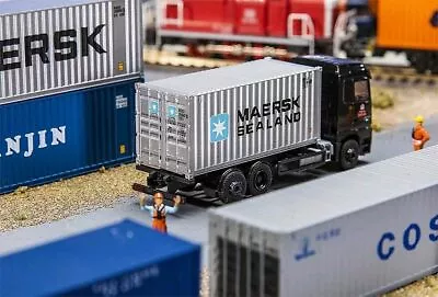 Faller FA Maersk Sealand 180823-20 Container Accessories For Model Railway Mode • £25.45