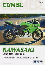 Clymer Manual Kawasaki Ninja 250r 1988-2011 • $45.36