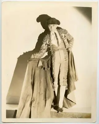 George Raft TRUMPET BLOWS 1934 8x10 In Matador Outfit Vintage Movie Photo 8903 • $29.99