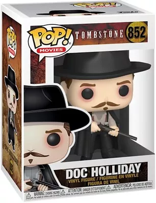 Funko Pop Tombstone Doc Holliday (Holiday) Figure W/ Protector • $17