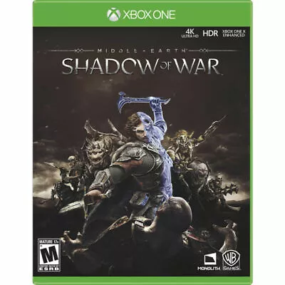 Middle-Earth: Shadow Of War - Xbox One VideoGames • $5.93