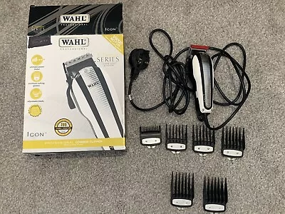 Wahl Icon Classic Series 8490836 Corded Hair Clipper - Black/White • £40