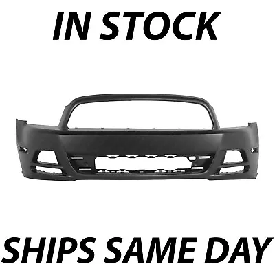 NEW Primered Front Bumper Cover Replacement For 2013 2014 Ford Mustang 13 14 • $173.63