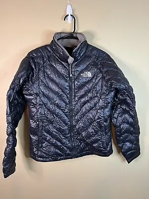 The North Face Womens Flight Series 900 Purple Goose Down Puffer Jacket Size S • $33.75