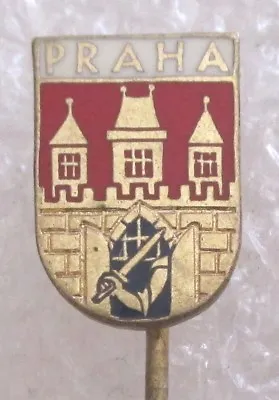 $12.99 • Buy Vintage City Of Prague Czech Republic PRAHA Tourist Souvenir Collector Stick Pin